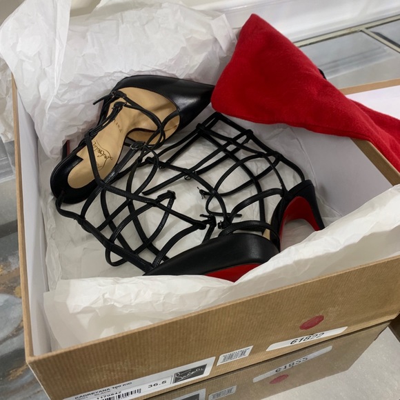 NIB stunning Louboutin Kadreyana 100 Kid 36.5 - Picture 7 of 9